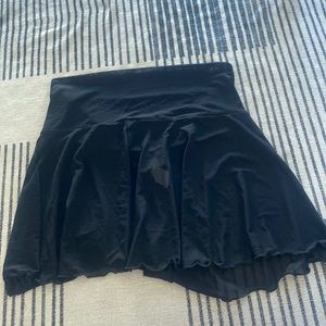 Mesh see through skirt